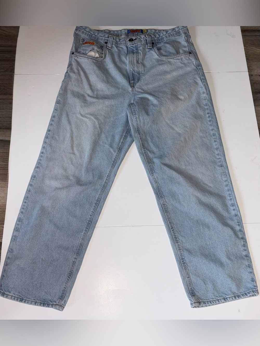 Empyre Light Blue Relaxed Fit Men’s Jeans